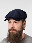Кепка FREDRIKSON арт. 3095-771/26 (темно-синий / бордовый)